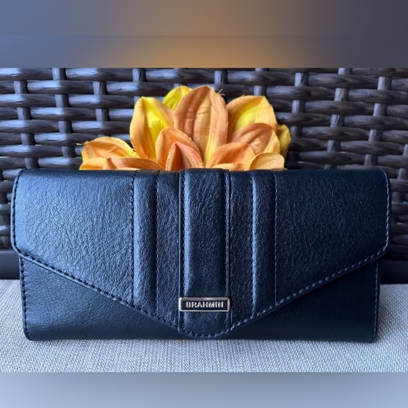 NWT Brahmin SET Rosalie Convertible Bag and Veronica Wallet in BLACK GRYPHON - Picture 12 of 17